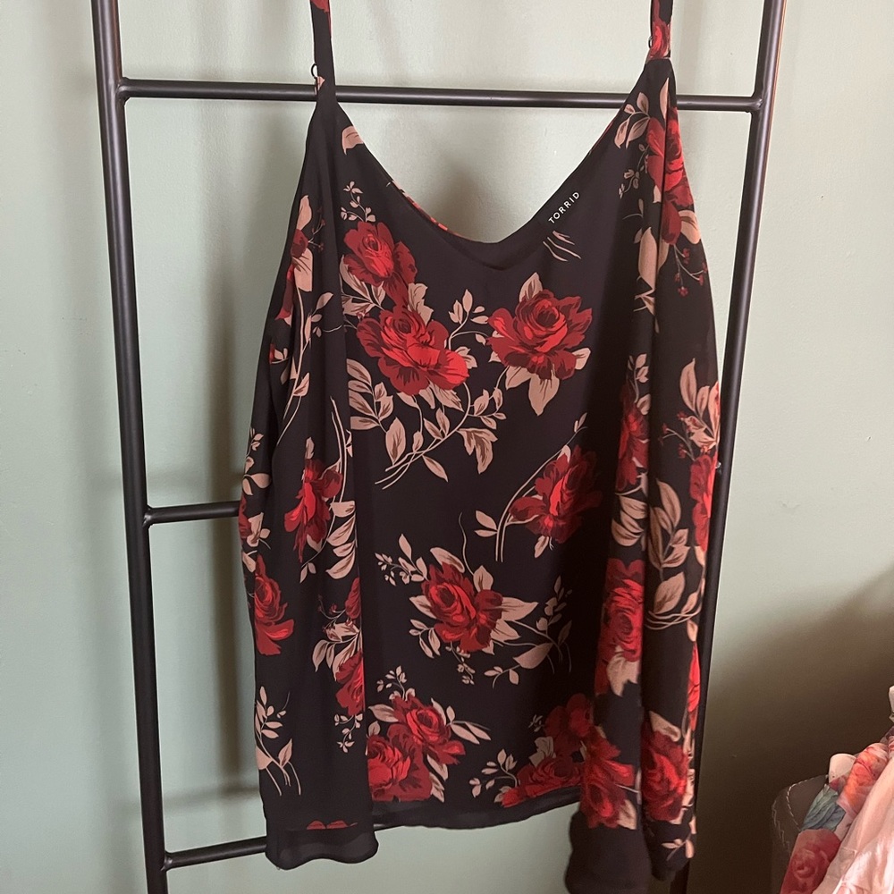 Torrid double layer swing cami